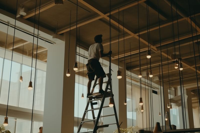 Sconce Lighting Installation