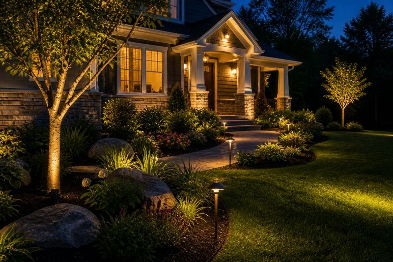 Driveway Lighting Installation in Alpharetta, GA
